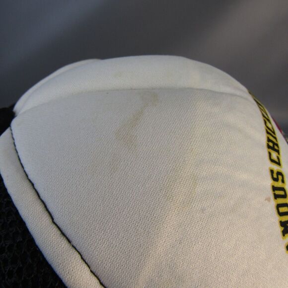 Famous Chicken Drop Game Corn N Tater Festival Snapback Hat Adjustable Mesh Cap - Picture 8 of 10